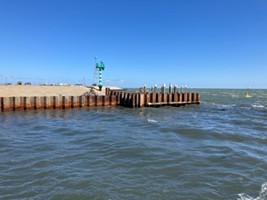 Tijdelijke bouwkuip voor bouw rondeel