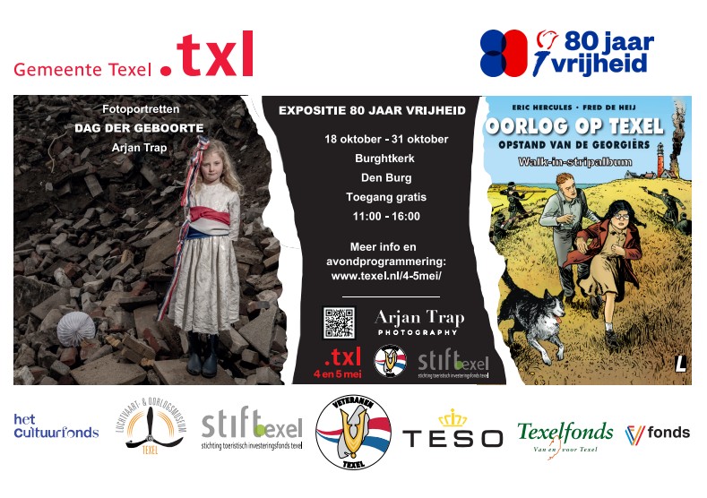 flyer exposities Burghtkerk in oktober 2025